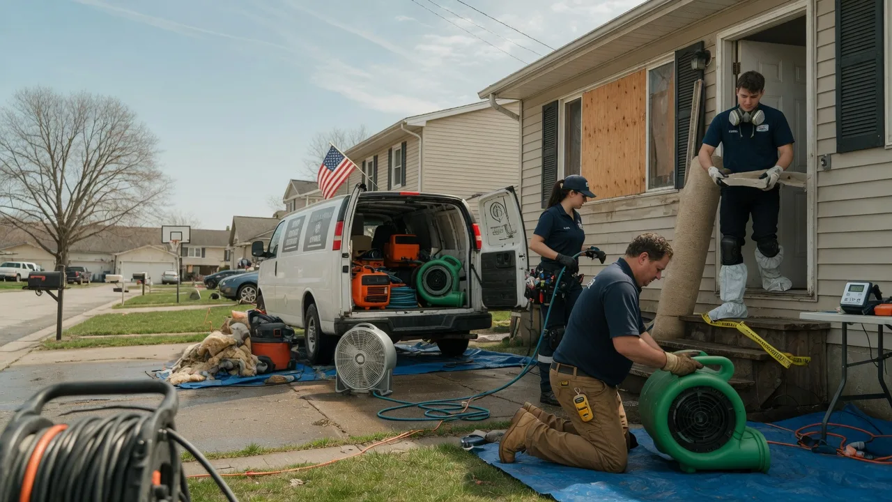 Water Damage Restoration in Earlville, IA near me